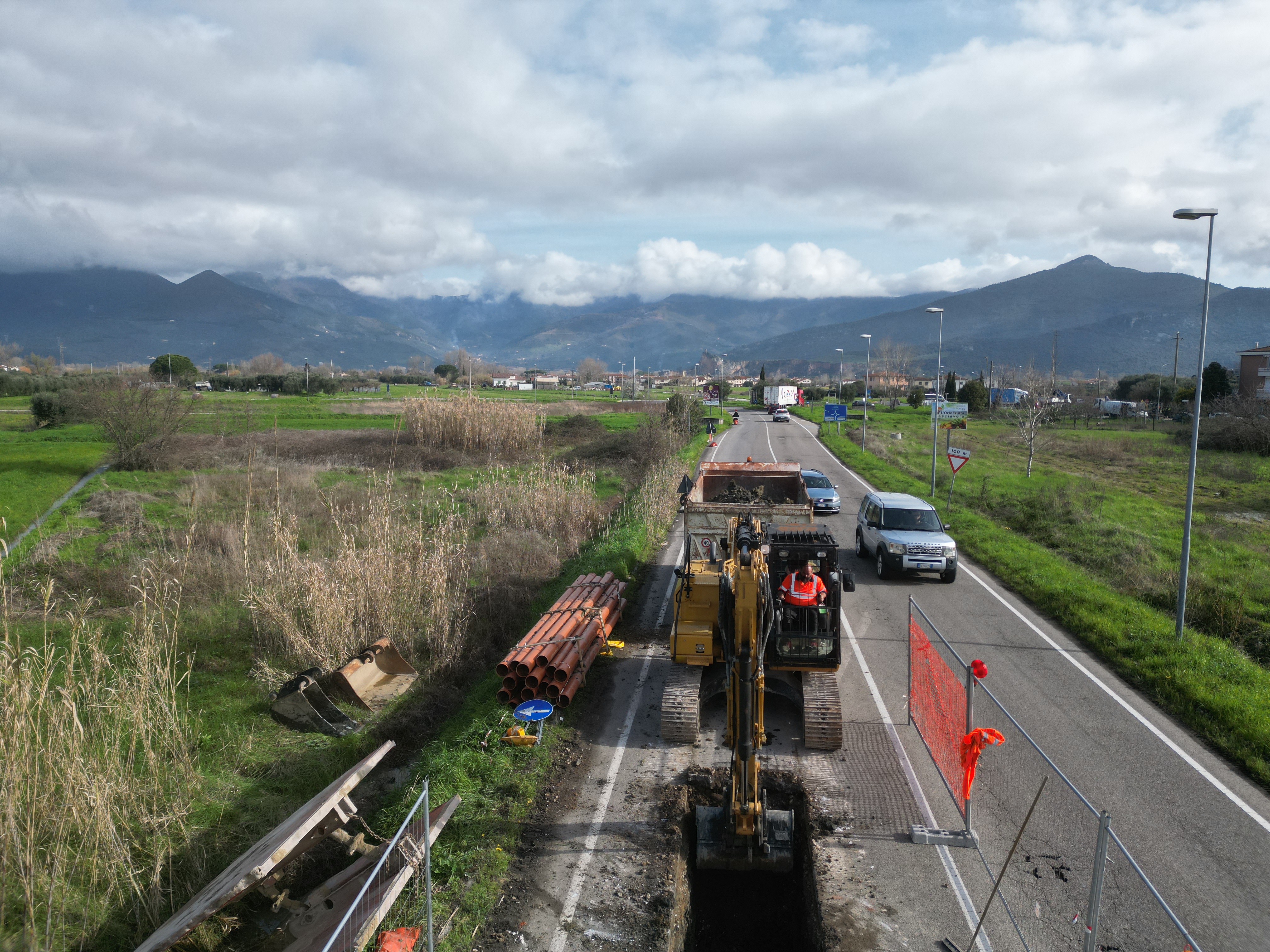 Acque, in corso tre interventi urgenti