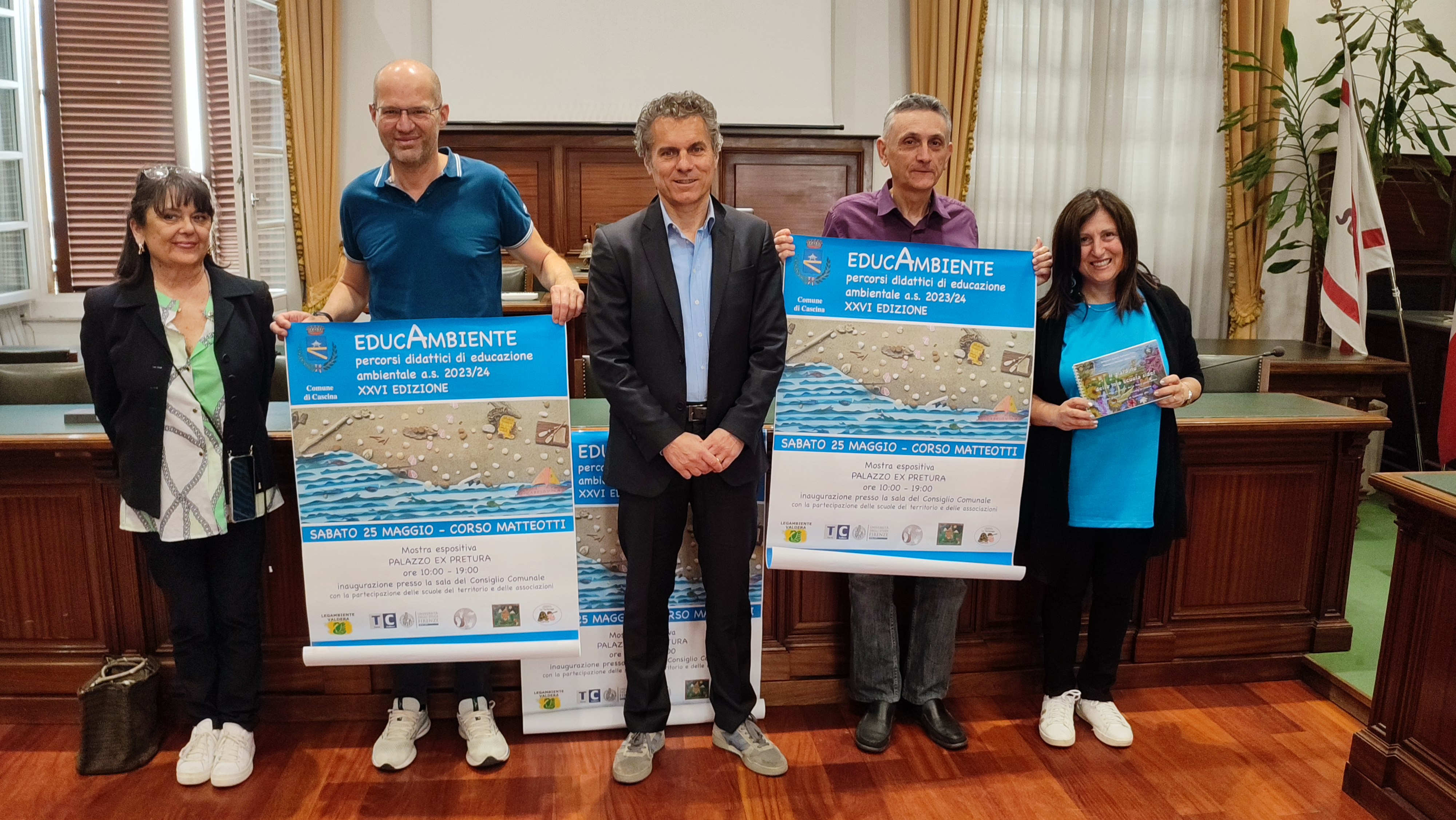 EducAmbiente, premiazione dei ragazzi, mostra e libro