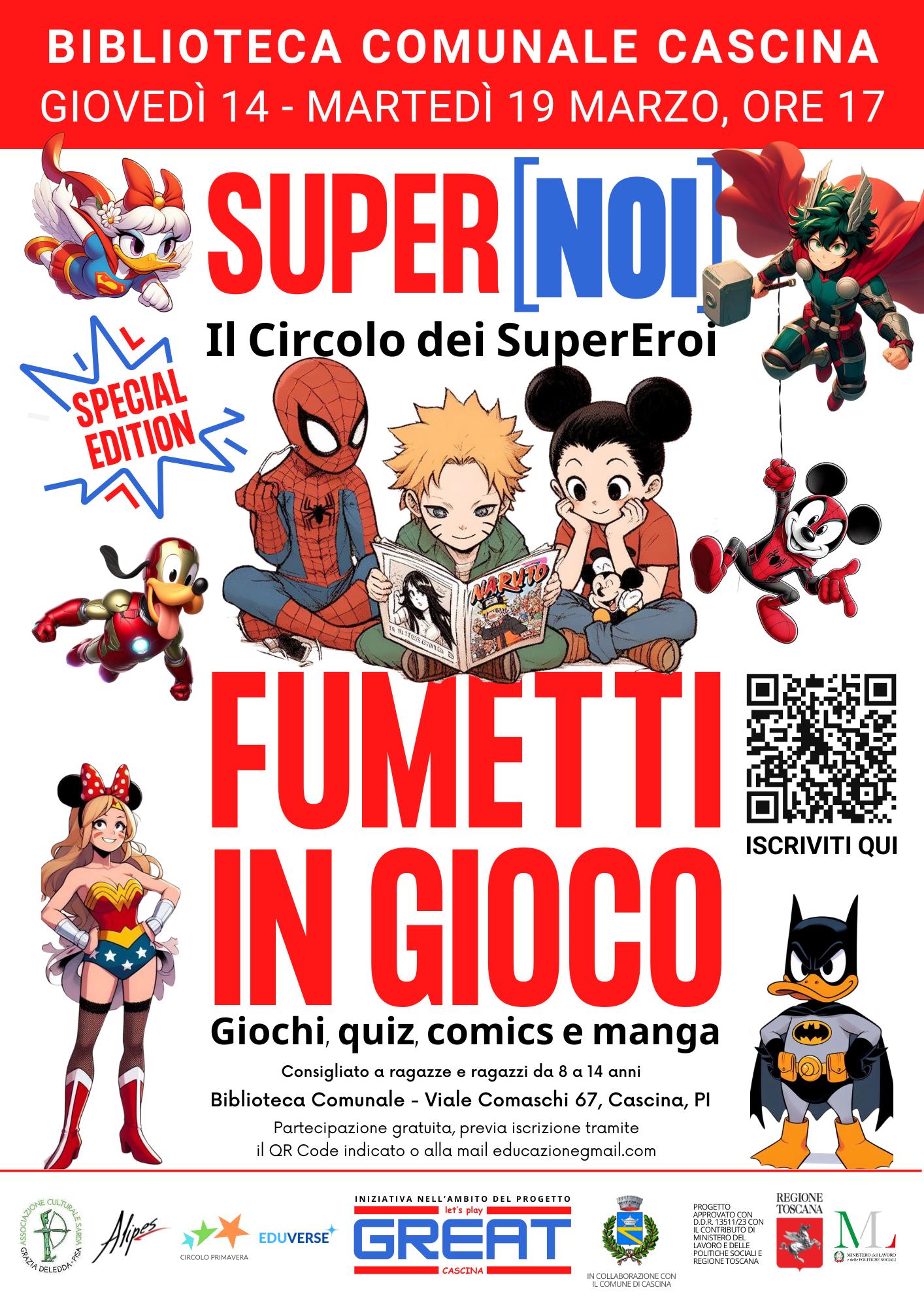 Super-Noi: Fumetti in Gioco!