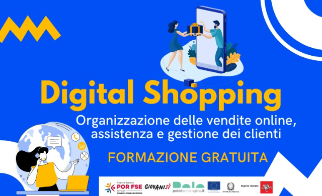 Digital Shopping, formazione gratuita al Polo Tecnologico