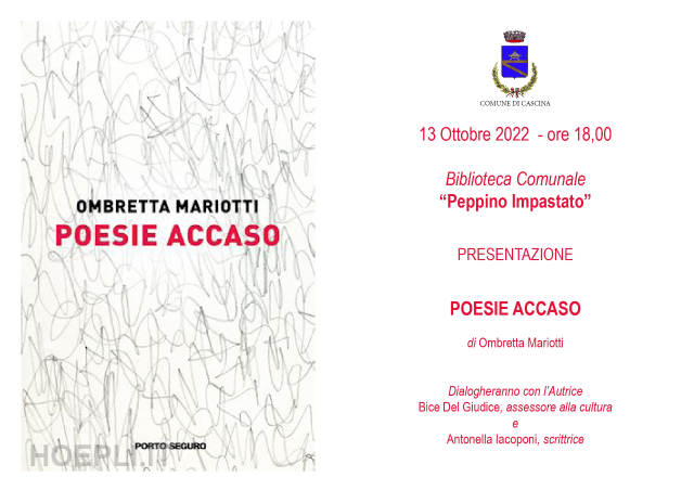 "Poesie Accaso" di Ombretta Mariotti