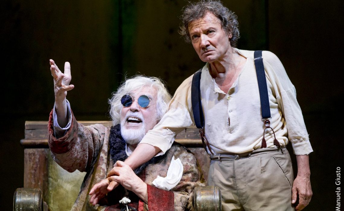 Teatro, Finale di partita con Gluaco Mauri e Roberto Sturno
