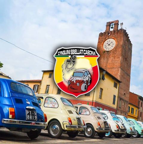Raduno Fiat 500 a Cascina