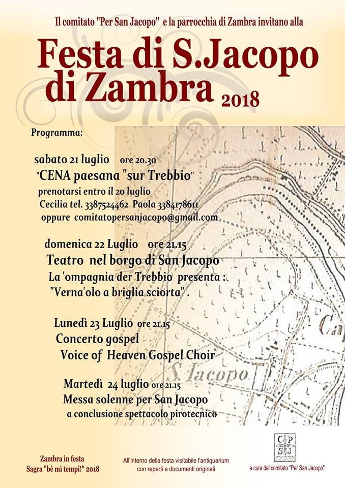 Festa di San Jacopo a Zambra