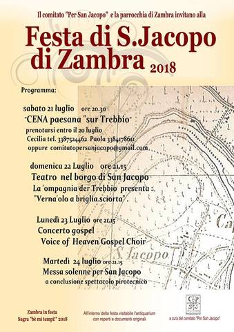 Festa di San Jacopo a Zambra