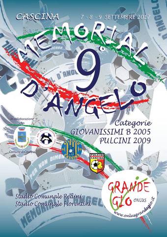 Calcio Giovanile: la 9a edizione del Memorial D'Angelo