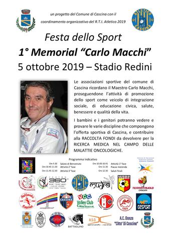 Memorial Carlo Macchi
