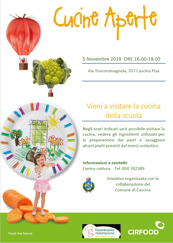 Vieni a visitare "la cucina della scuola"