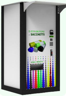 A Cascina il distributore automatico per i kit della raccolta differenziata
