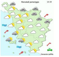 Meteo, avviso di criticità per vento in arrivo mercoledì 21 febbraio 2018