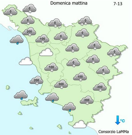 Meteo - Avviso di ciriticità per neve e vento per domenica 25 febbraio 2018