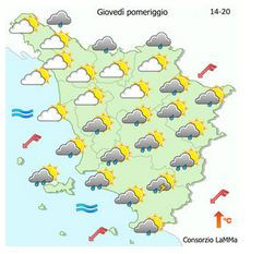 Meteo - Rischio vento per giovedì 3 maggio 2018