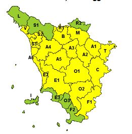 Meteo: in arrivo pioggia e temporali