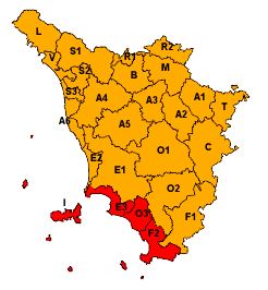 Meteo, allerta arancio per pioggia, temporali e vento lunedì 29 ottobre 