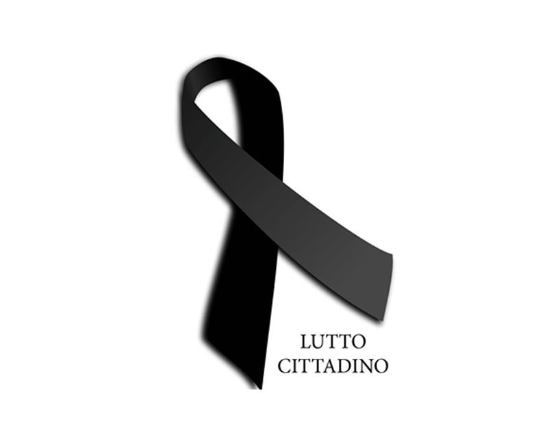 Lutto cittadino giovedì 27 maggio