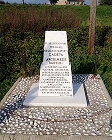 Commemorazione per i cento anni dall'assassinio di Archimede Bartoli