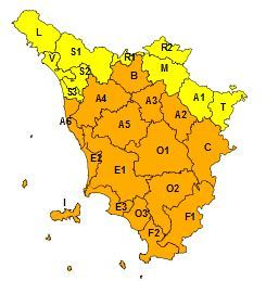 Meteo: allerta arancione per vento forte da nord-est